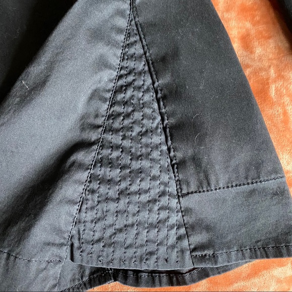 Women’s Emporio Armani black snap closure shirt 44 - Picture 11 of 14